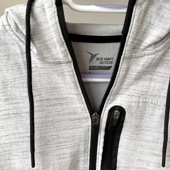 Mens Old Navy hoodie in grey - Picture 3 of 4